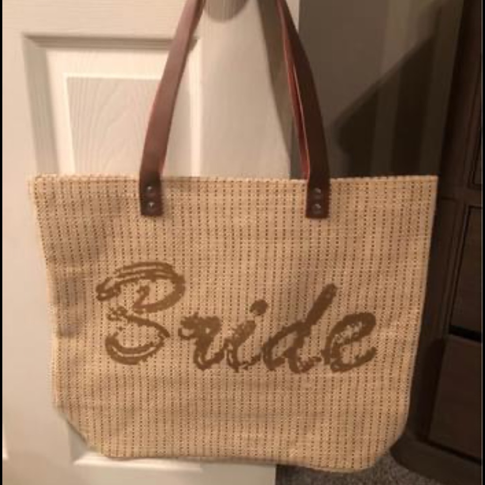 NWOT Bride Tote Bag